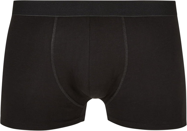 Urban Classics Solid Organic Cotton Boxer Shorts 5-Pack Männer Boxershort weiss Basics, Streetwear L