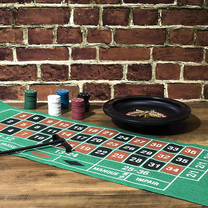 Mister Gadget Champagner-Verschluss Sektflaschen-Stopfen | Roulette-Spiel aus Pappe, immersives Spie