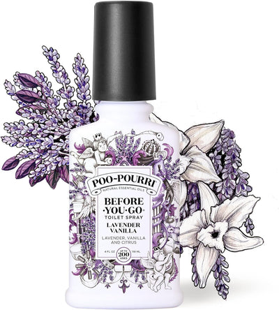 Poo-Pourri Toiletten-Spray Lavender Vanilla Scent 118 ml (1er Pack), Lavender Vanilla Scent 118 ml (