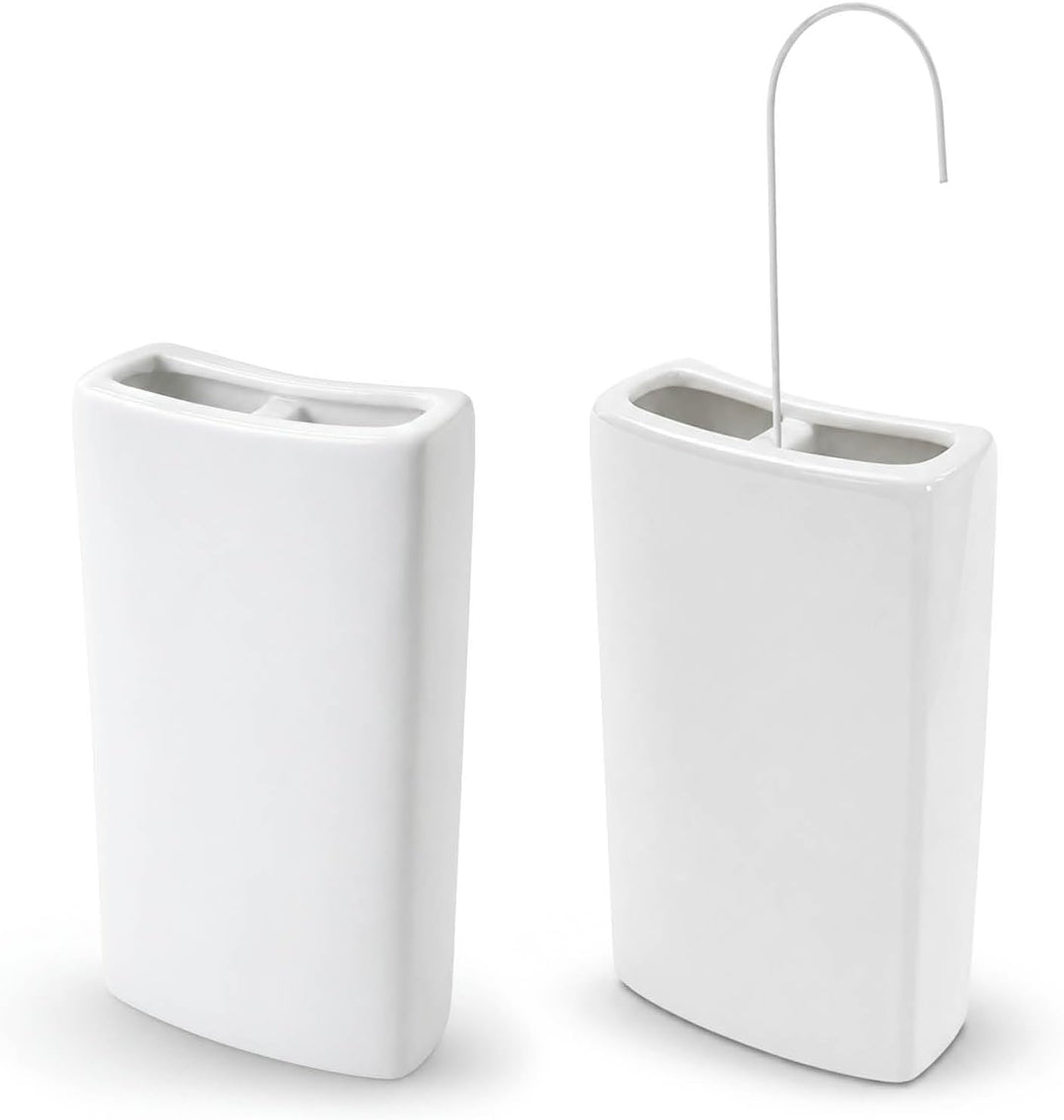 com-four® 2x Luftbefeuchter Heizung, Heizkörper Luftbefeuchter | Heizung Wasserverdunster aus Kerami