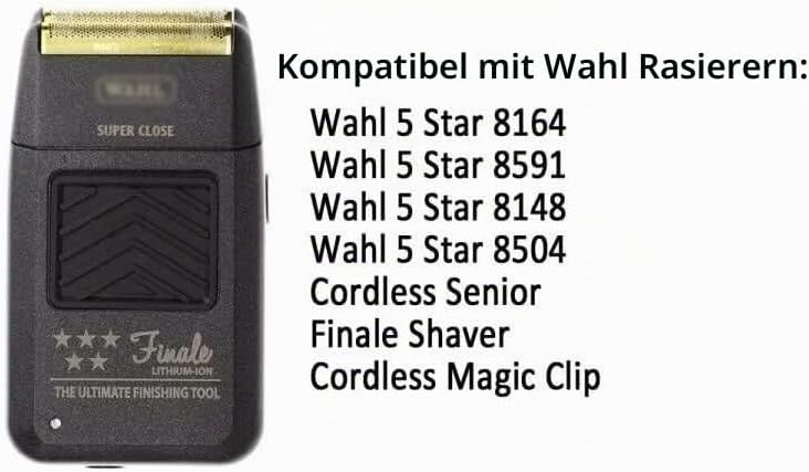 ENJOY-UNIQUE 4V 2A Adapter Ladegerät Netzteil Ladekabel kompatibel mit WAHL Rasierer Trimmer Cordles