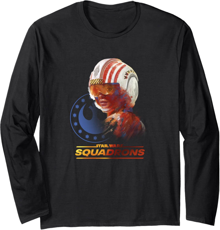 Star Wars: Squadrons Rebel Pilot Logo Langarmshirt