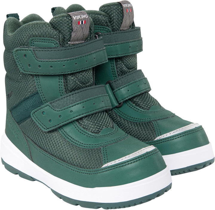 Viking Unisex Kinder Play Reflex Warm GTX 2v Schneestiefel 22 EU Weit Dark Green Green, 22 EU Weit D