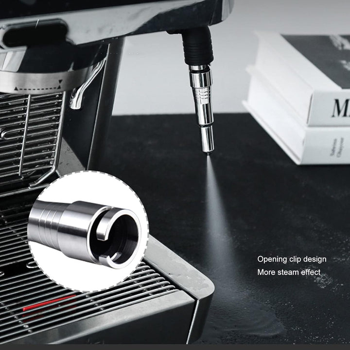 Edelstahl-Kaffeedampfdüse, Leistungsstarker Dampf, Geeignet für ECP3420 310 330, EC680 685, EC9335,