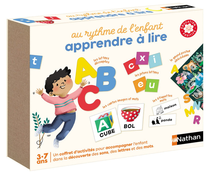 Nathan 31163 Rhythmus des Kindes lernt, Positive Lernspiel, ab 3 Jahren – Box zur Entdeckung und Ler