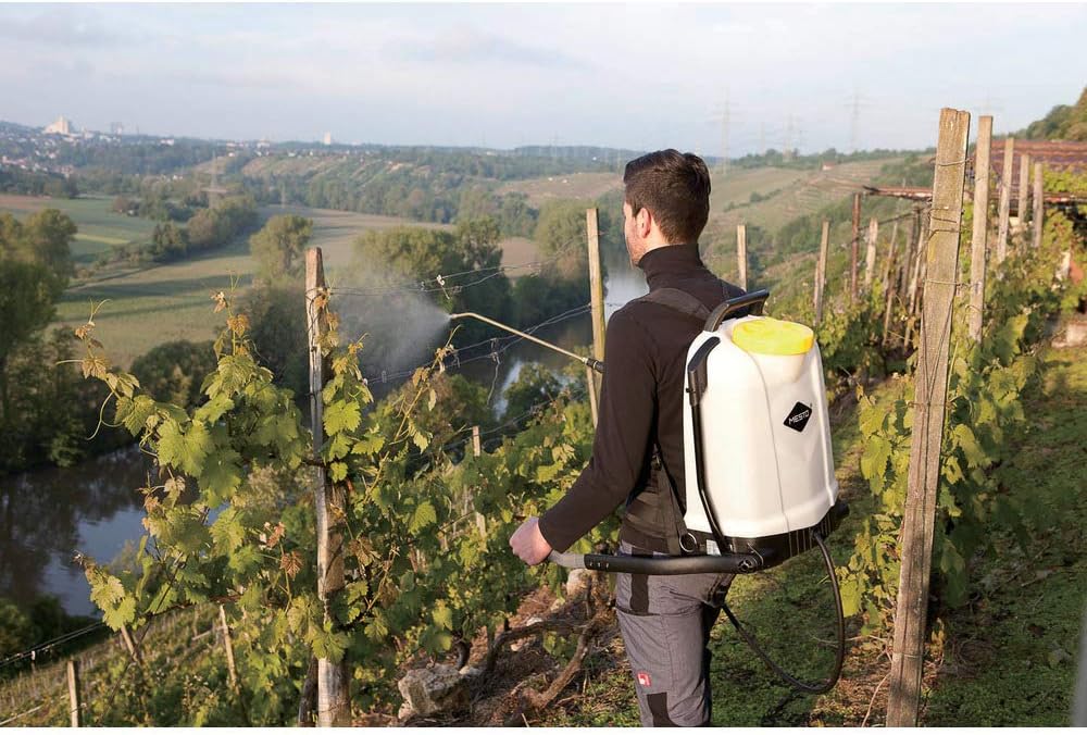 Mesto Rückensprüher Typ 3558 (Rückensprühgerät 18,0 Liter, Hohlkegeldüse Messing, Gartenspritze, max