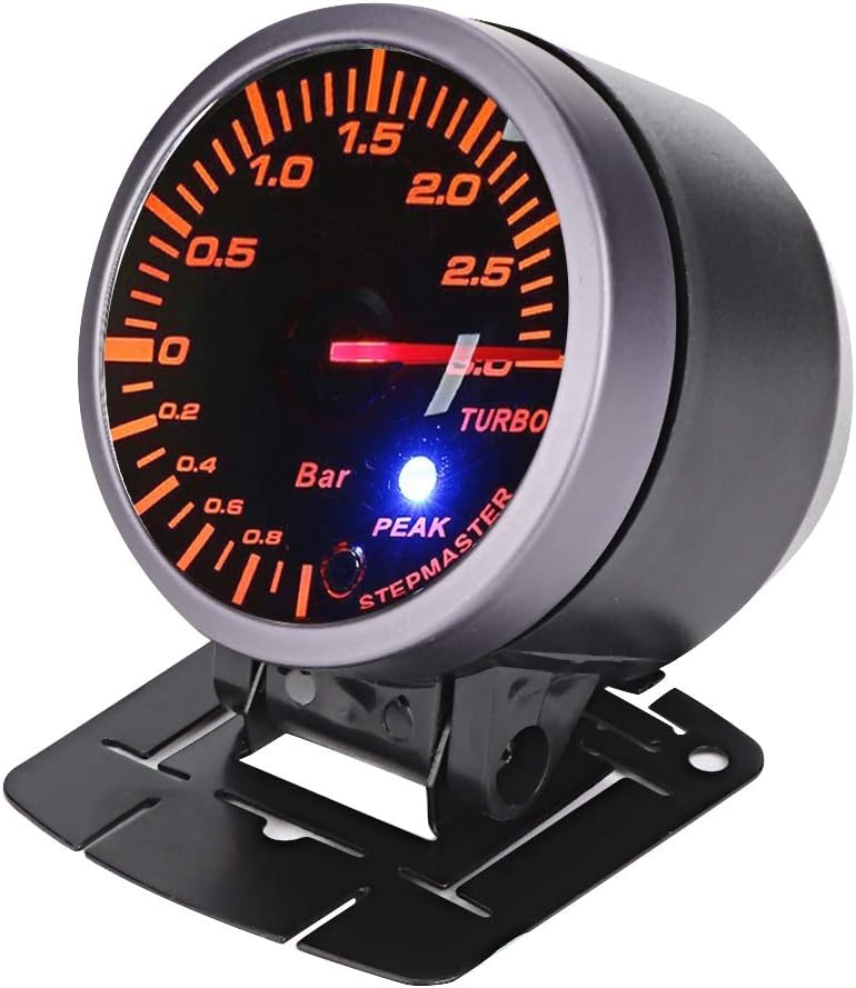 ladedruckanzeige,zusatzinstrumente turbo,Turbo Ladedruckanzeige, LED Turbo Gauge Boost Meter Licht D