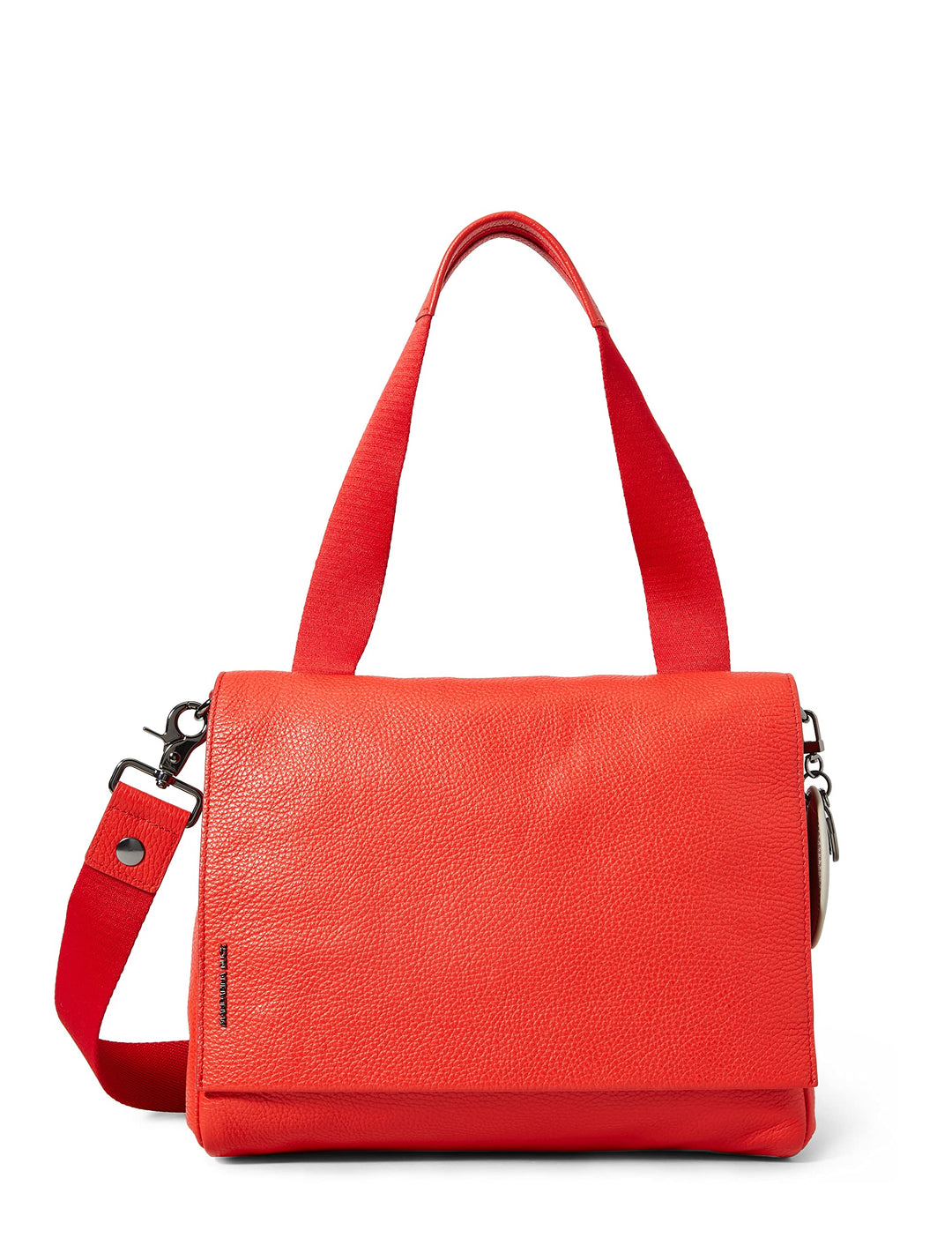 Mandarina Duck Damen Mellow Leather Tracolla Umhängetasche, Rot (Lacquer)