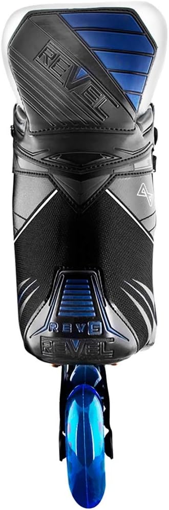 Alkali Revel 5 Inliner Herren Senior Inlineskates, Schwarz/Blau/9.0/D