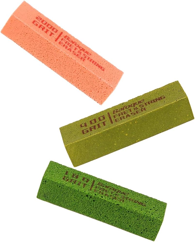 Alnicov Bundradierer für Gitarrenbundpolierreiniger, Bundpolierwerkzeug-Set zum Reinigen von Bunddra