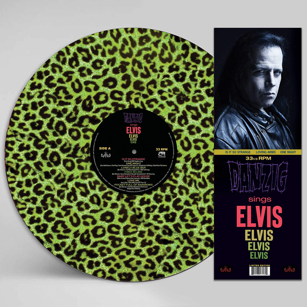 Sings Elvis - Green Leopard Picture, Vinyl