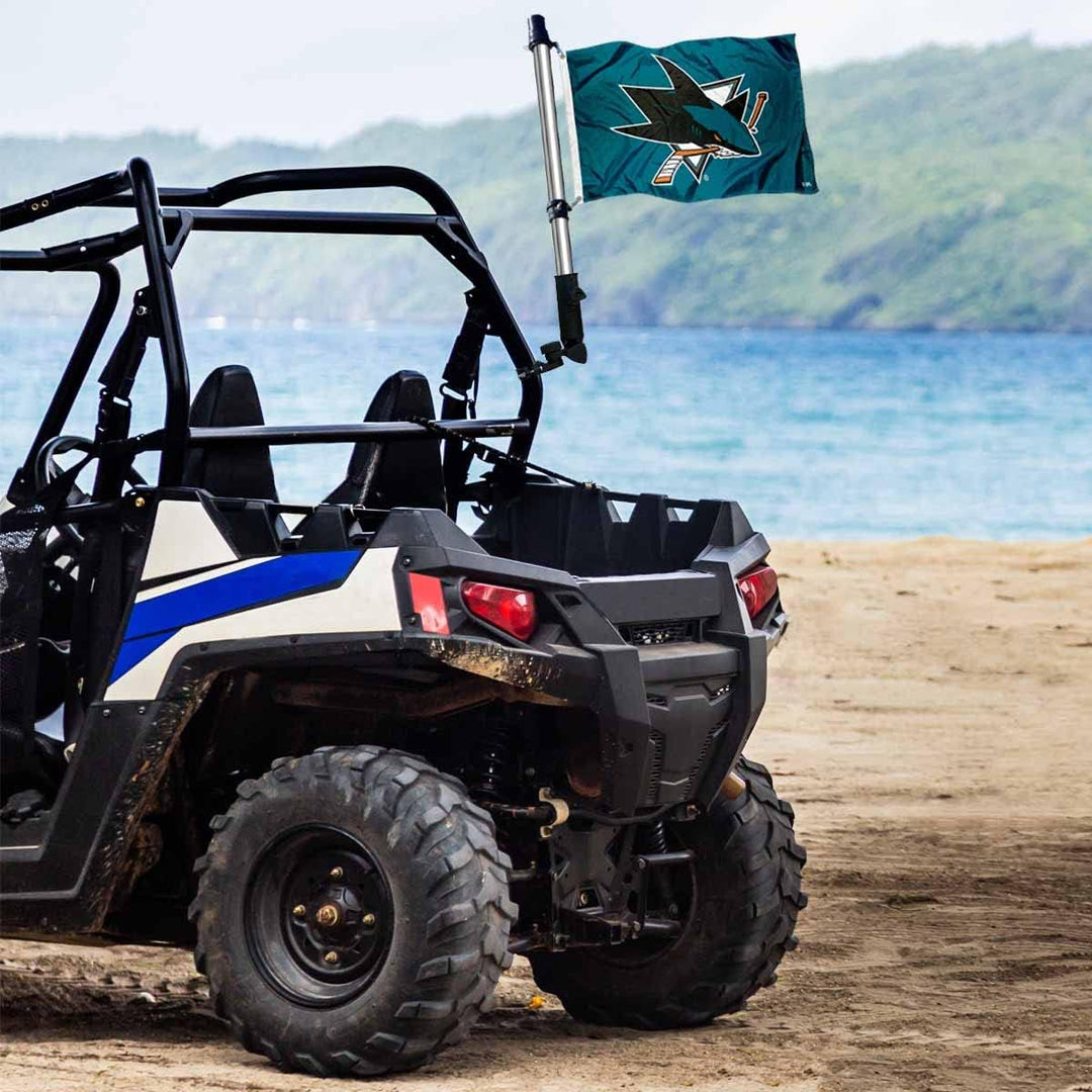WinCraft San Jose Sharks Boat Marine and Golf Cart Flag