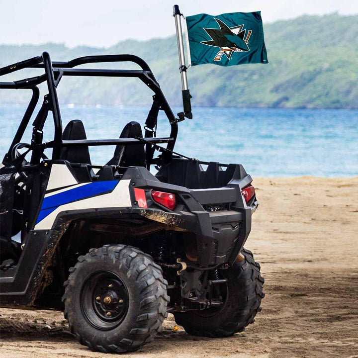WinCraft San Jose Sharks Boat Marine and Golf Cart Flag