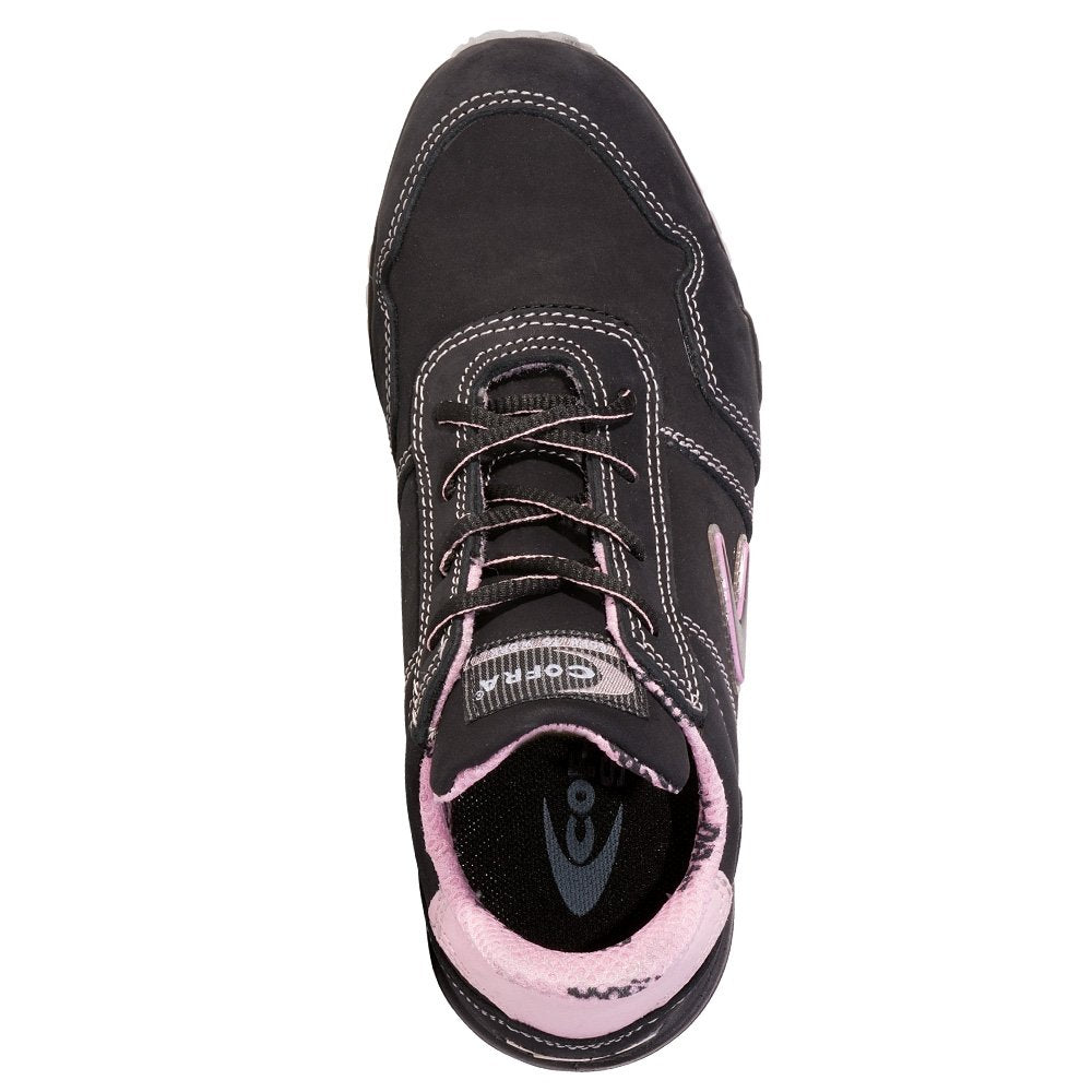 Cofra 78500-010.W37 ALICE S3 SRC Sicherheitsschuhe, Schwarz/Rosa, Grösse 37 37 EU, 37 EU