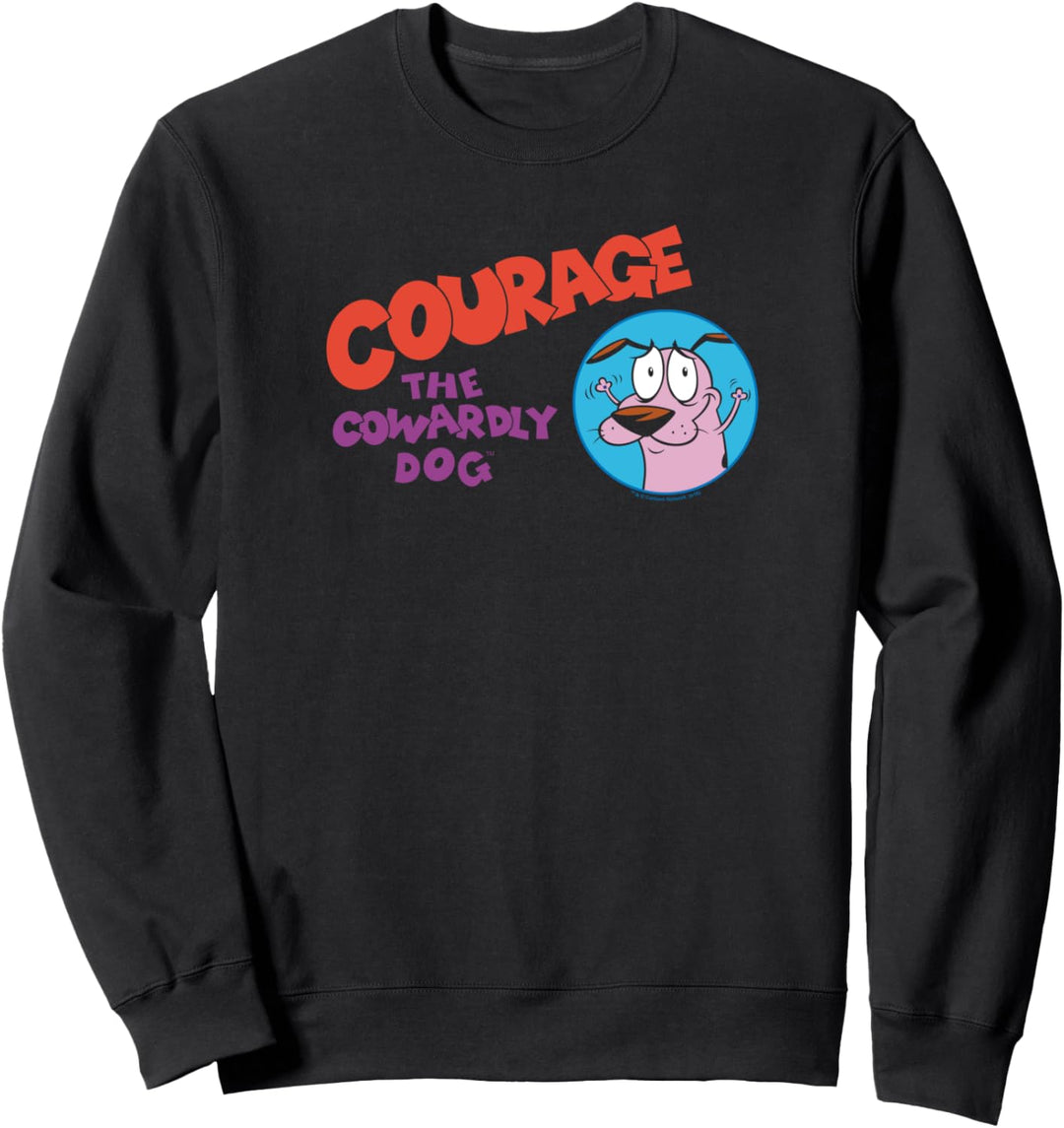 Courage the Cowardly Dog Logo Sweatshirt