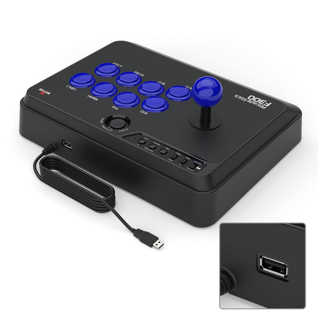Mayflash F300 Arcade Fight Stick Joystick für Xbox Series X, PS4, PS3, Xbox One, Xbox 360, PC, Switc