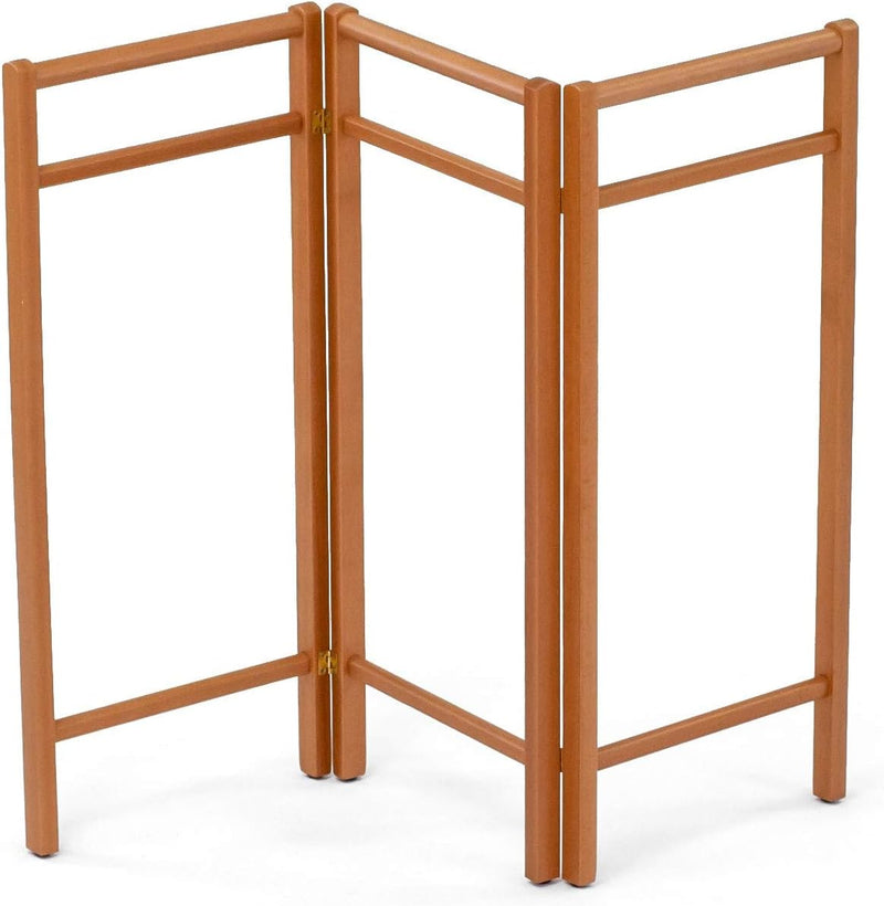 Arredamenti Italia 110 FISAR Handtuchständer,faltbar und ausziehbar, Holz (Kirsche), Kirsche