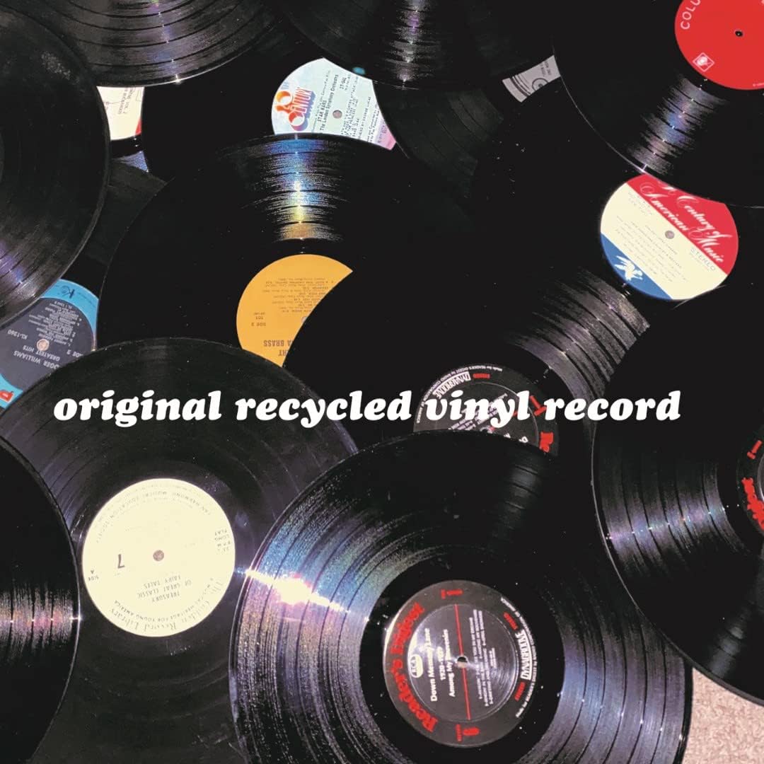 VINY WOODY Rock Elektronische Schallplattenuhr aus Vinyl, Musik, Pop Rock, Wanddekoration, britische