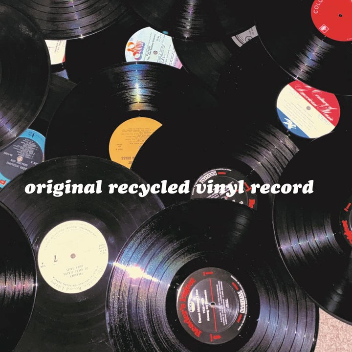 VINY WOODY Rock Elektronische Schallplattenuhr aus Vinyl, Musik, Pop Rock, Wanddekoration, britische