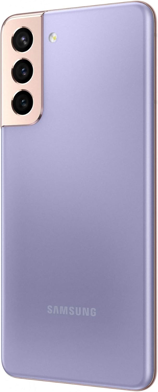 Samsung Galaxy S21 5G Smartphone SIM Free Android Handy Phantomviolett 128GB UK Version (Renewed)