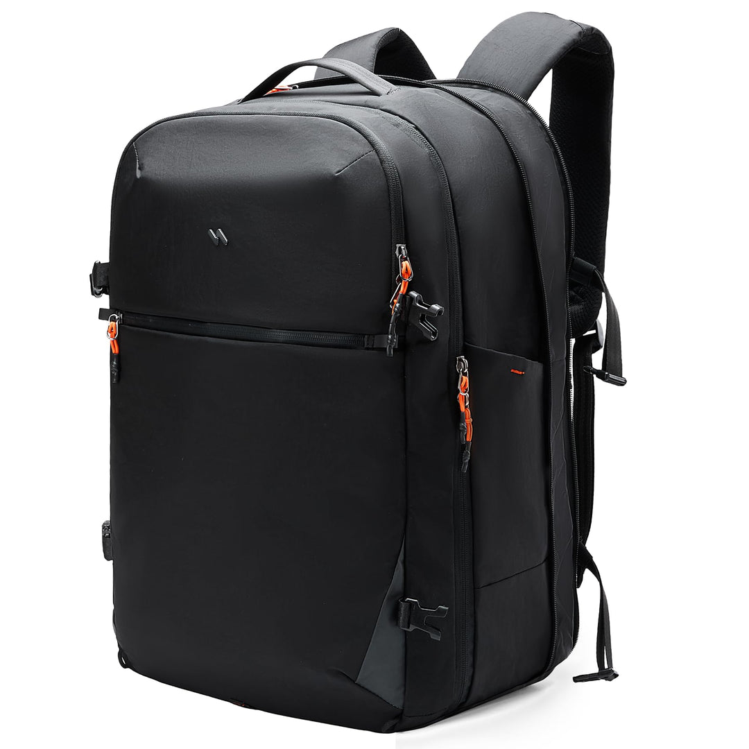 Inateck Leichter Reiserucksack 38.5-46L, Erweiterbarer Handgepäck Rucksack | Spritzwassergeschützt T