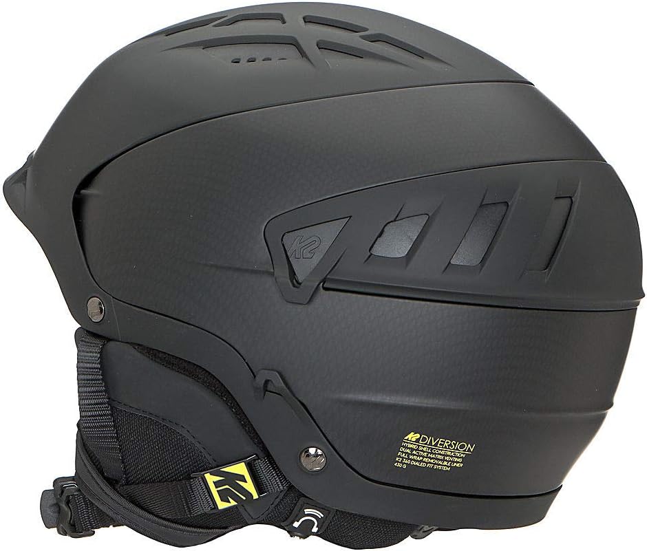 K2 Skis Herren Skihelm DIVERSION schwarz 10A4000.1.1 Snowboard Snowboardhelm Kopfschutz Protektor M