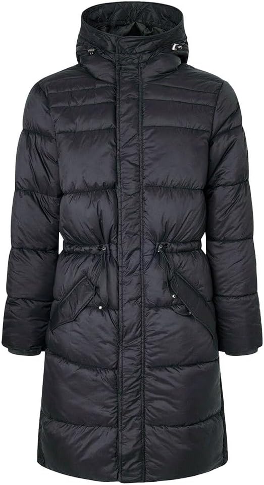 Pepe Jeans Herren Blai Puffer Parka S Schwarz (Black), S Schwarz (Black)