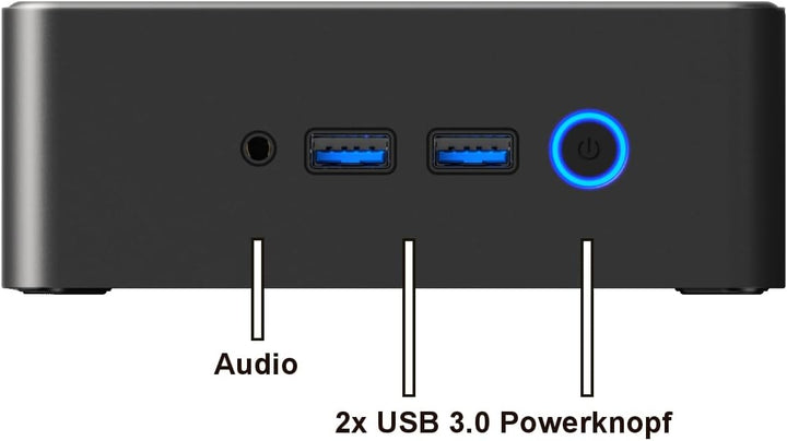 All-in-One Paket Lenovo 24-Zoll Intel N5095 Quad Core Computer mit 3 Jahren Garantie! 8 GB, 128 GB S