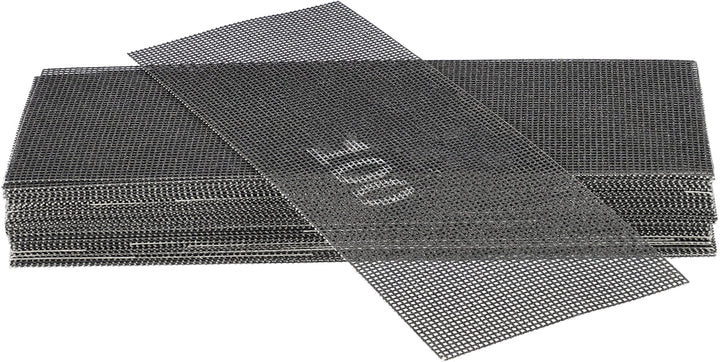 KOTARBAU® 50er Set Schleifgitter für Rigipsschleifer zum Schleifen von Trockenbau 100 100 50, 100 50