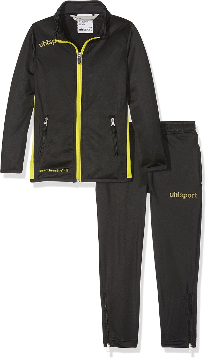 uhlsport ESSENTIAL Classic Trainingsanzug für Herren, Jugendliche & Kinder, klassischer Sport-Anzug,
