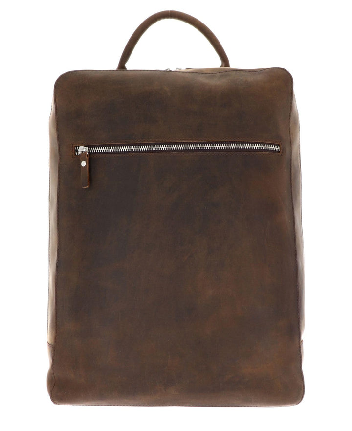 Leonhard Heyden Salisbury - Rucksack L Leder 15" 43 cm braun