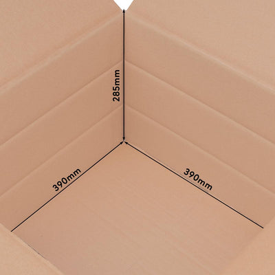 40 Faltkarton Versandkarton Verpackungskarton Paket 400x400x300 mm 2-wellig KK93 40 Kartons, 40 Kart