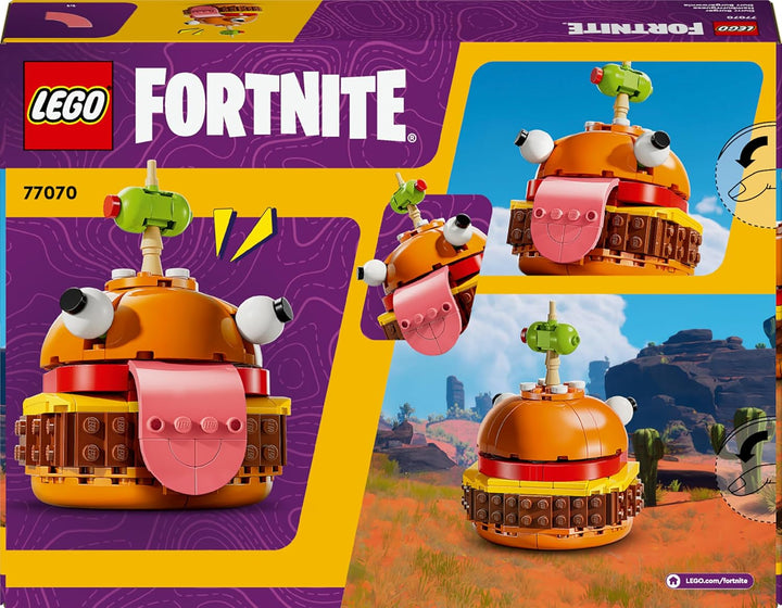 LEGO Fortnite Durrr Burger Spielzeug - Spielfigur eines Videospiel Charakters mit authentischen Deta