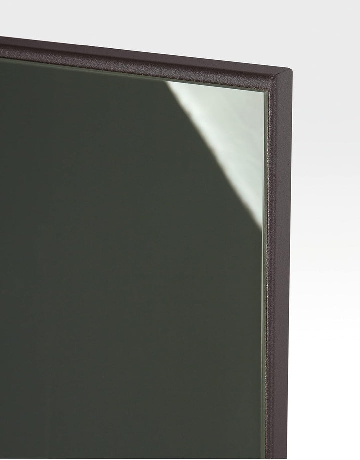 Badheizkörper mit Glas Design Montevideo 2 Glasfront 120x47cm 799 Watt anthrazit moonstone SZAGATO H