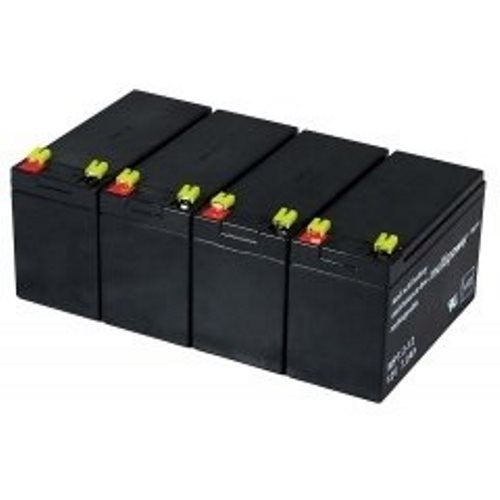 Qualitätsakku – Akku für USV APC RBC 24 - Lead-Acid - PB - 4 x 12V 7.2Ah Bleiakku PB