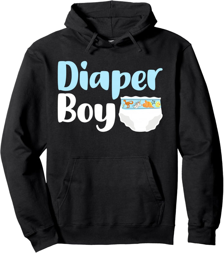 Diaper Boy Pullover Hoodie