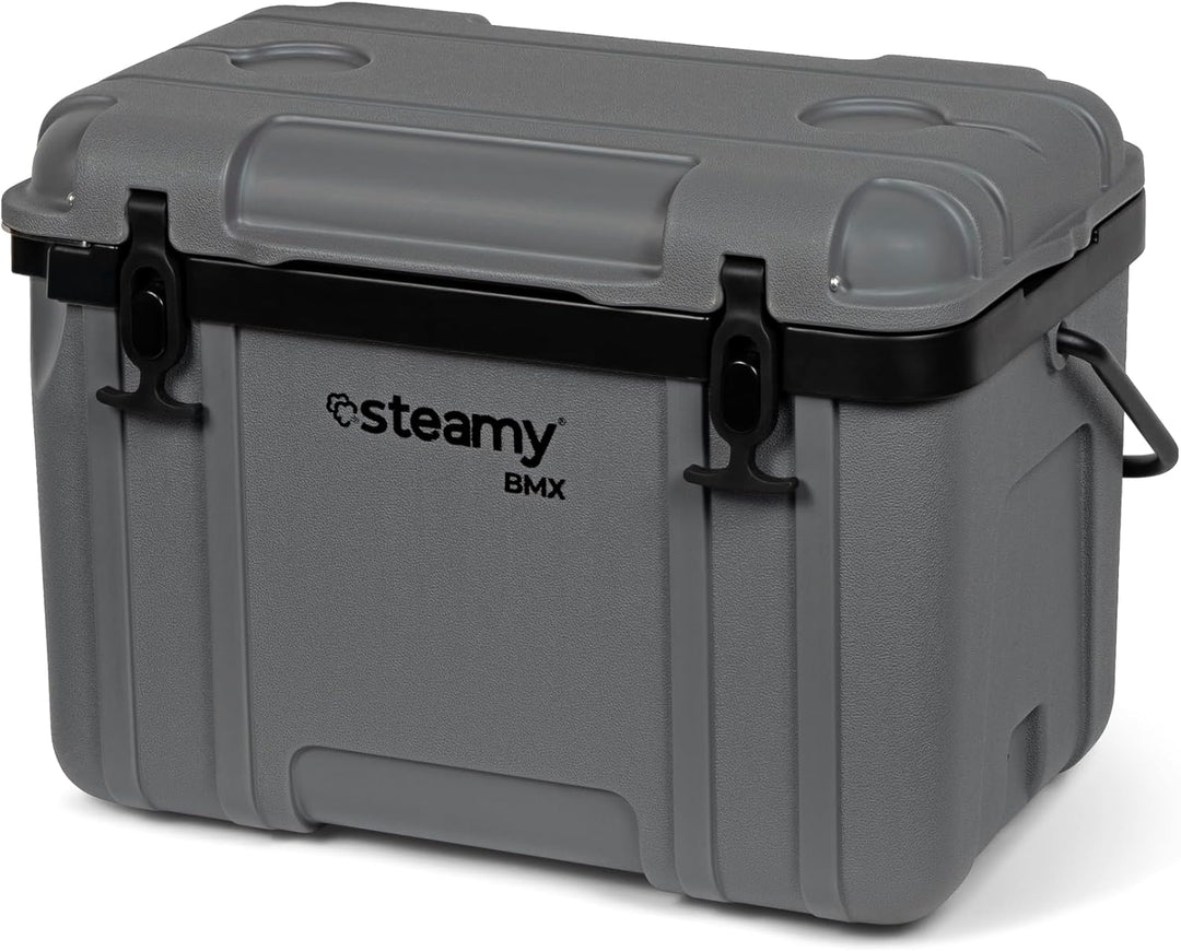 Steamy Outdoor BMX 26 Kühlbox 55 x 36 x 37 cm (l x b x h) Grau, 55 x 36 x 37 cm (l x b x h) Grau