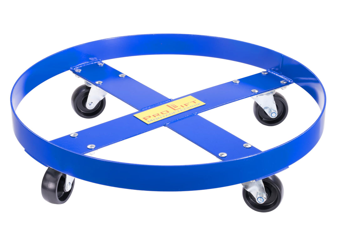 Pro-Lift-Montagetechnik Fassroller Transportroller für 200l Metallfass Rollbrett - 01284
