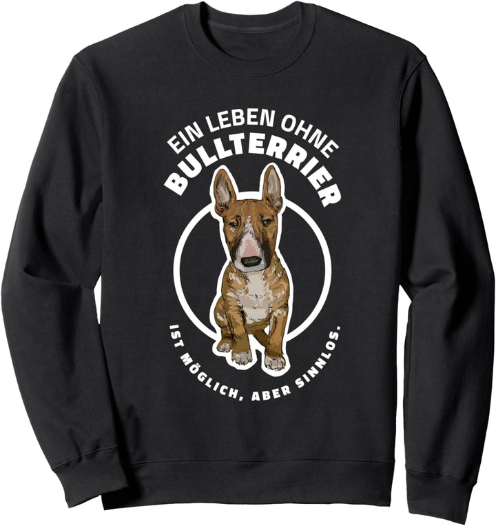 Bullterrier und Miniatur Bullterrier Design I Sweatshirt
