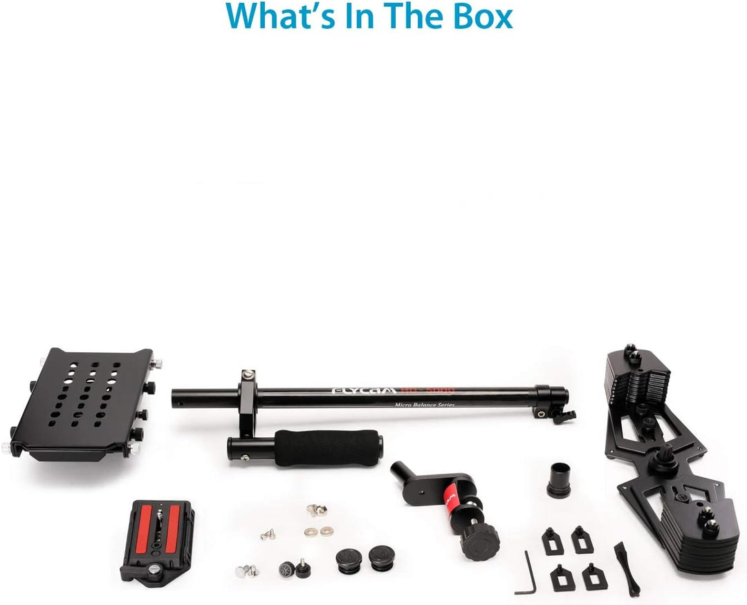 Flycam HD-5000 Video Stabilizer with Free Arm Brace, Table Clamp and Quick Release Plate (FLCM-HD5-Q