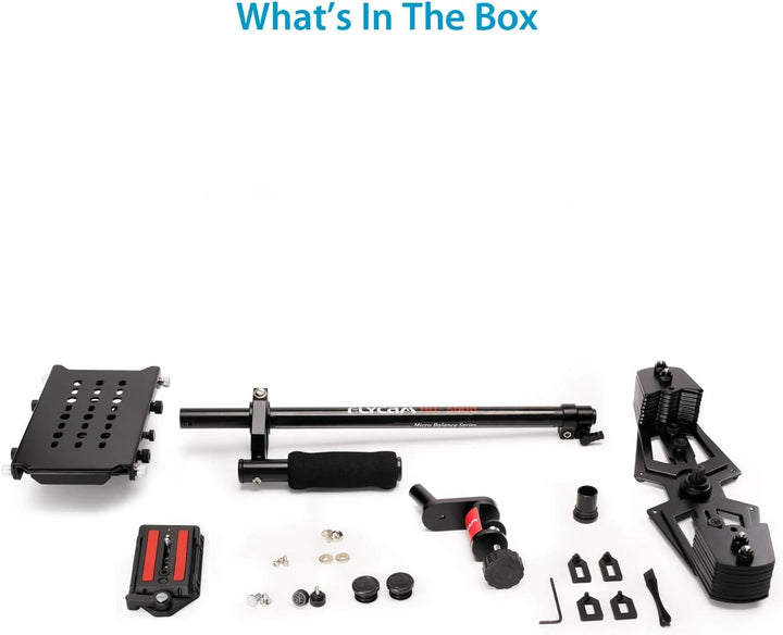 Flycam HD-5000 Video Stabilizer with Free Arm Brace, Table Clamp and Quick Release Plate (FLCM-HD5-Q