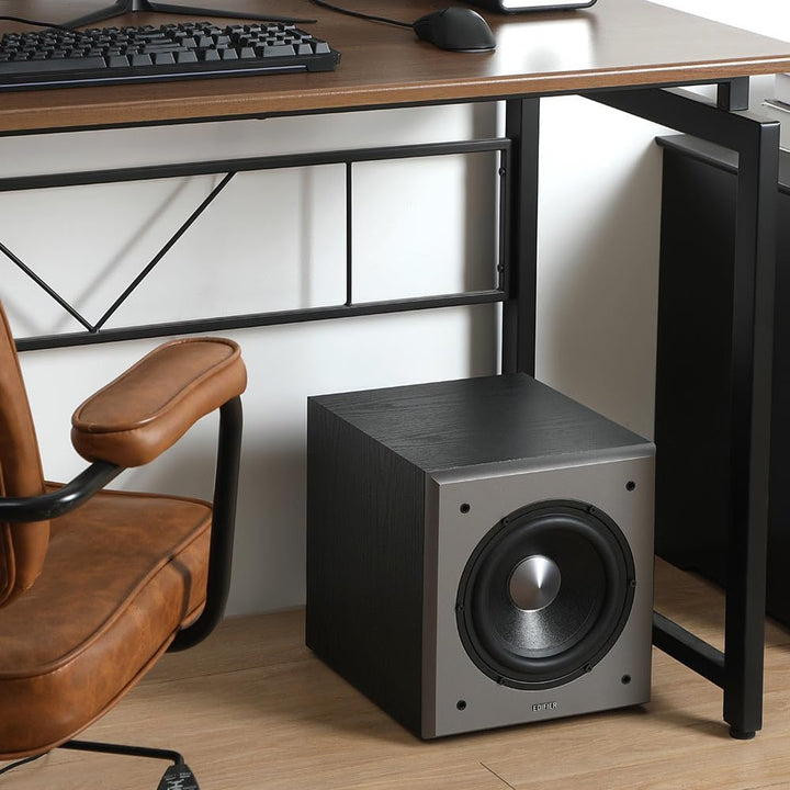 EDIFIER T5 Aktiv-Subwoofer mit Low-Pass Filter und 20,3cm (8") Basstreiber (70 Watt)