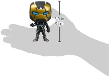 Funko Pop Marvel 80TH Iron Man Modell 39 Glanz im Dunkeln 43965 Handgelenke, Mehrfarbig