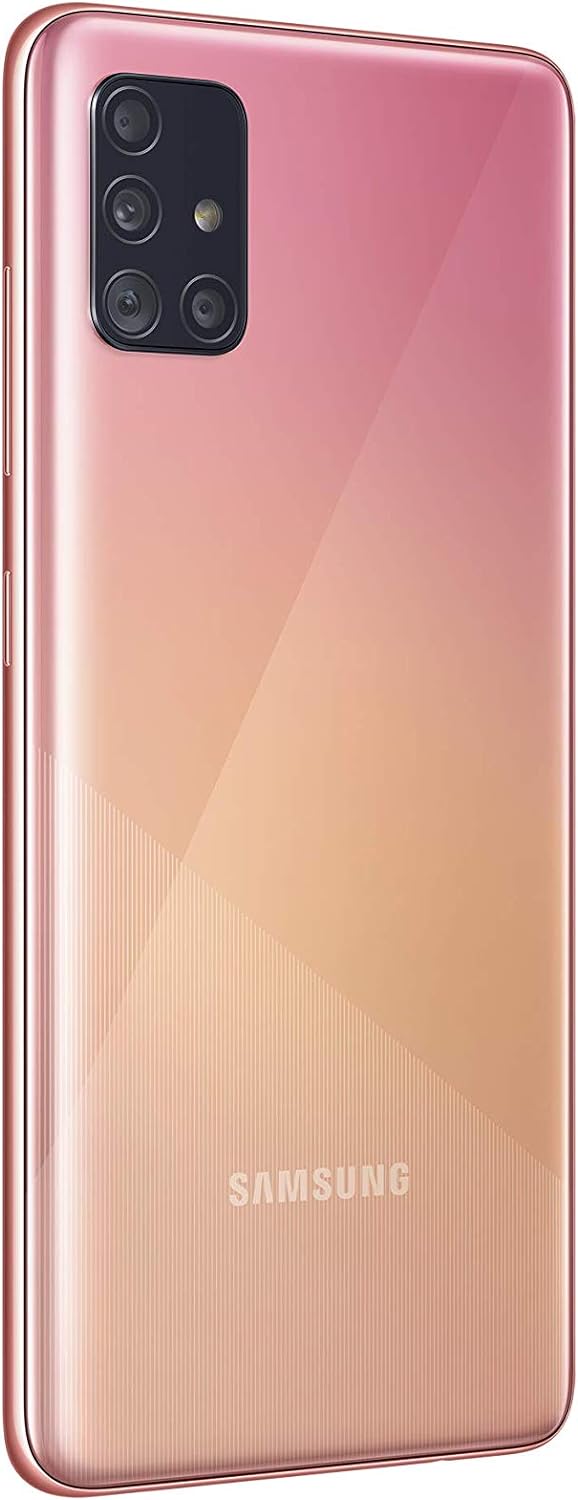 Samsung Galaxy A51 Dual SIM 128GB 6GB RAM SM-A515F/DSN Pink 4G Pink, 4G Pink