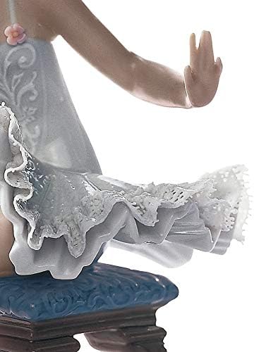 LLADRÓ Mädchen-Figur Pause Beim Ballett. Ballerina. Porzellan.