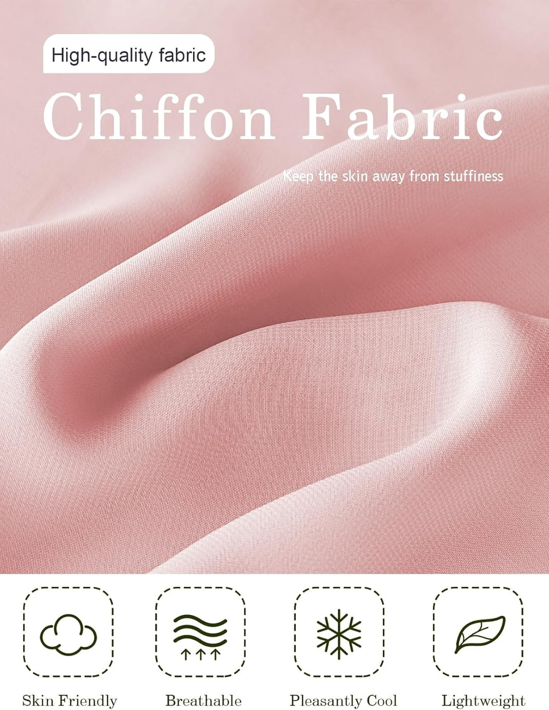 BEAUTELICATE Chiffon Schal Stola Damen Festlich Elegante Tücher Schultertuch Stola für Abendkleider