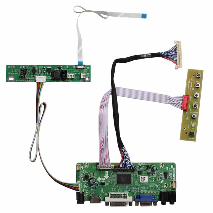 VSDISPLAY HDMI DVI VGA Audio LCD Controller Board für 21,5" 23" LM215WF4-TLE8 LM230WF5-TLD1 LC230EUE