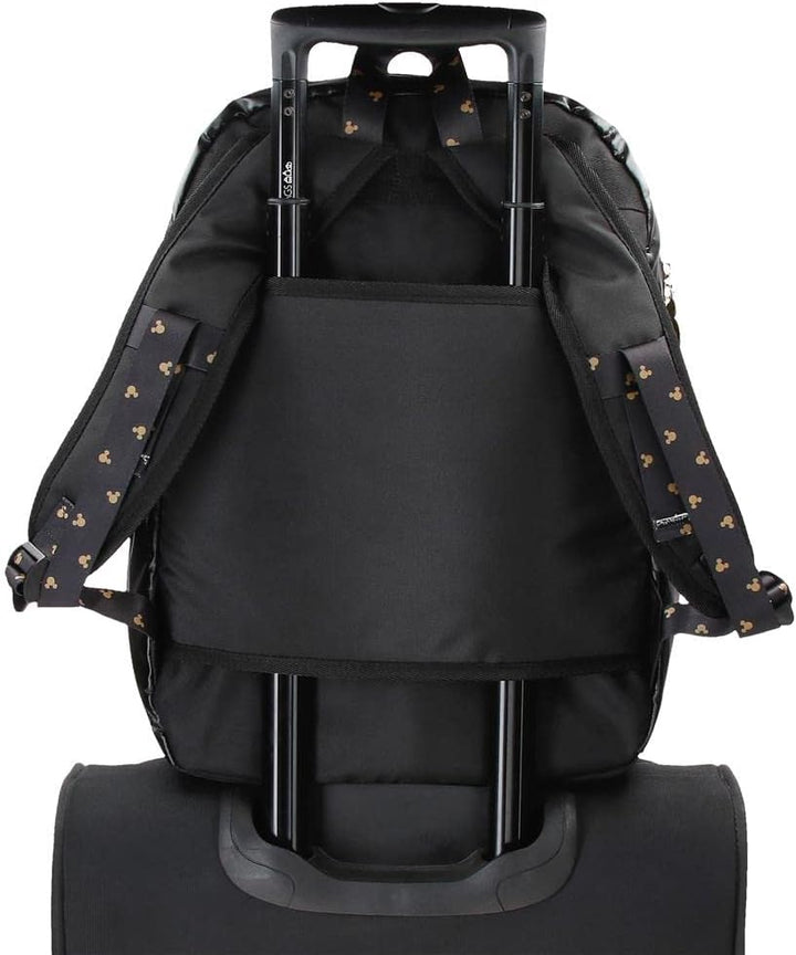 Disney Mickey Outline Schulrucksack für Laptop, 32 x 42 x 15 cm, Polyester, 20,16 L, Schwarz, Schulr