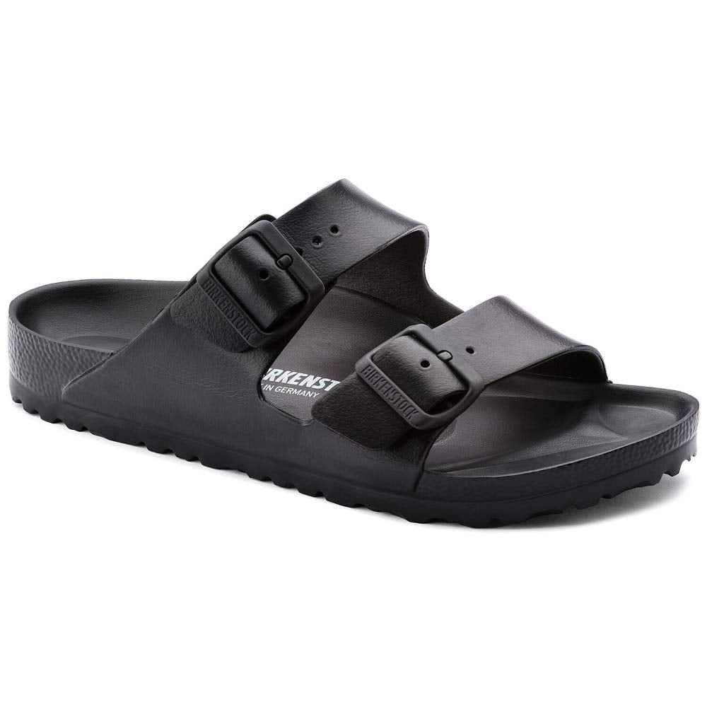BIRKENSTOCK Damen Arizona Eva Pantoletten, 46 EU Schwarz