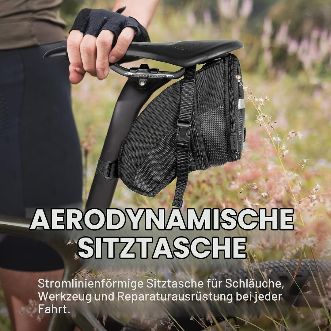 TOPEAK Satteltasche Mit Befestigungsriemen Aero Wedge Pack L Keine Angabe, L Keine Angabe